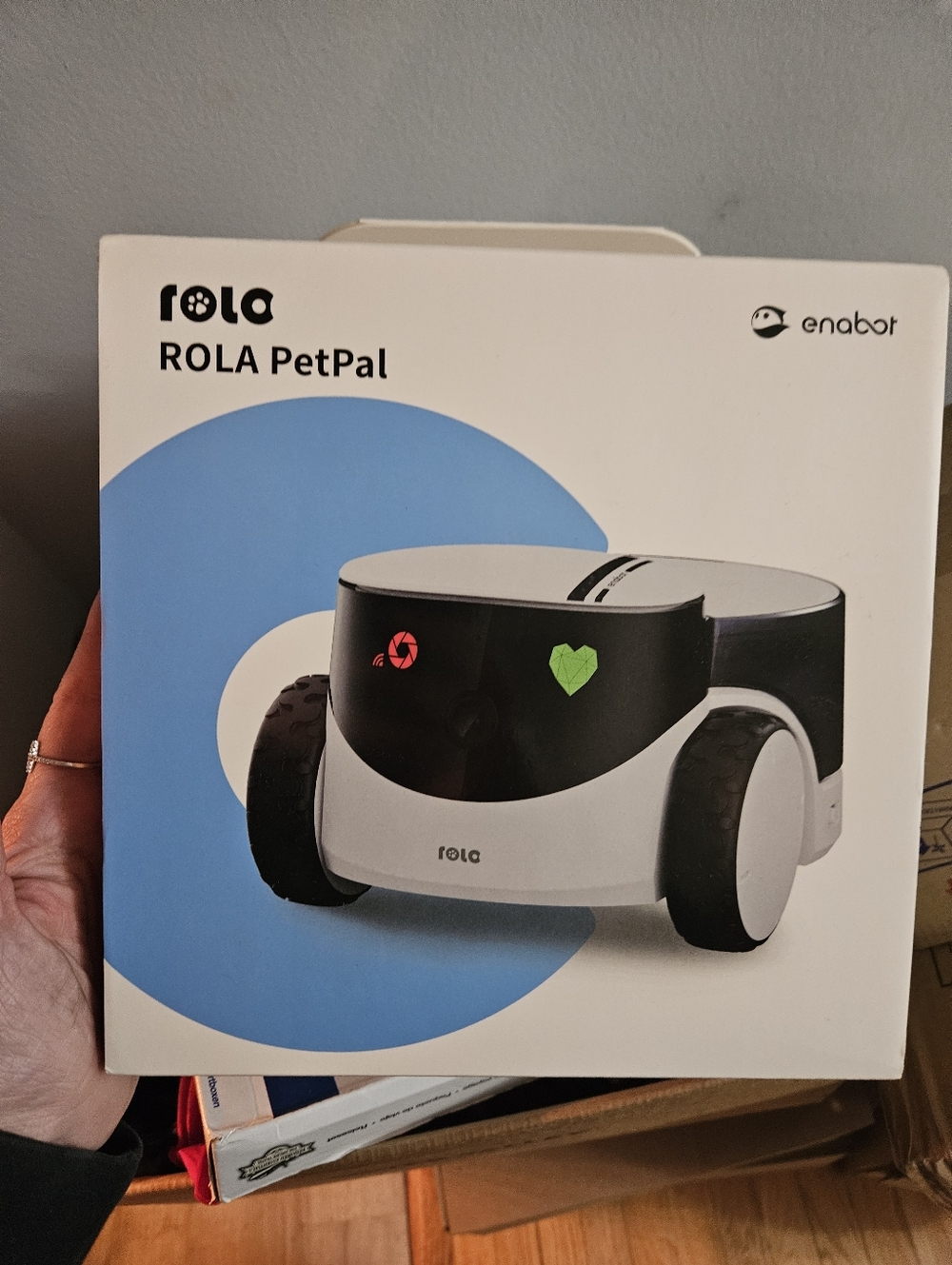Enabot EBO ROLA PetPal FamilyBot 2.5K Camera Robot - Picture 7 of 7